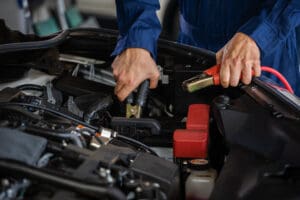 Changing car battery cables